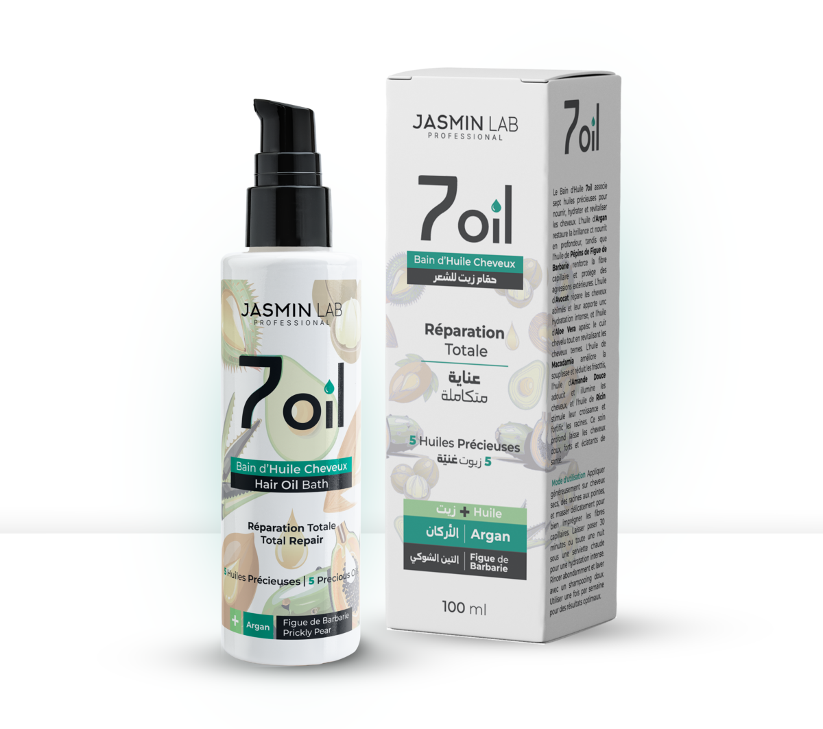 Huiles cheveux Multivitamines